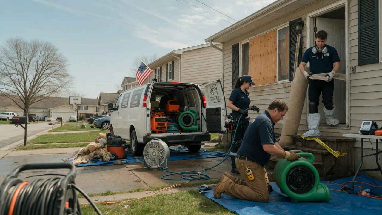 Water Damage Restoration in Lavina, MT near me